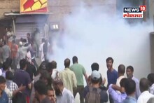 श्रीनगरमध्ये सुरक्षा यंत्रणेवर दगडफेक; जमावाला पांगवण्यासाठी अश्रूधुराचा वापर