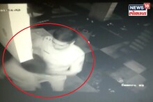 हप्ता दिला नाही म्हणून हॉटेल मालकाला मारहाण, पोलिसाच्या दादागिरीचा पाहा CCTV