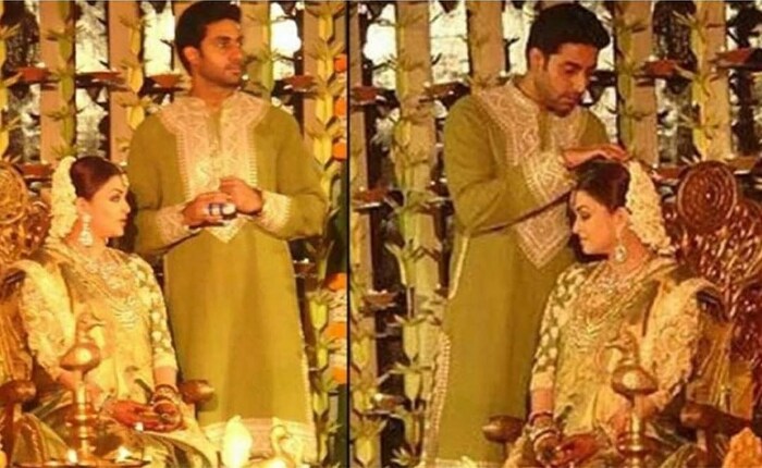 लग्नाप्रमाणेच ऐश्वर्याच्या डोहाळे जेवणाचे फोटो त्यावेळी कुठेही बाहेर जाऊ दिले गेले नव्हते. अत्यंत खासगी स्वरुपाचा हा कार्यक्रम होता. 
