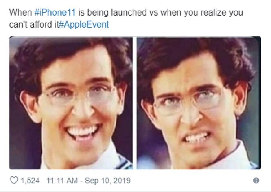 आयफोनच्या किंमती सर्वसामन्यांच्या आवाक्याबाहेर असल्यानं अनेकदा याच्या खरेदीवरून अनेक मिम्स व्हायरल होतात. आयफोनच्या किंमती सर्वसामन्यांच्या आवाक्याबाहेर असल्यानं अनेकदा याच्या खरेदीवरून अनेक मिम्स व्हायरल होतात.