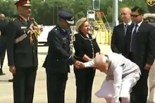 अमेरिकेत पोहोचलेल्या PM मोदींवर कौतुकाचा वर्षाव, असं नेमकं काय केलं पाहा VIDEO