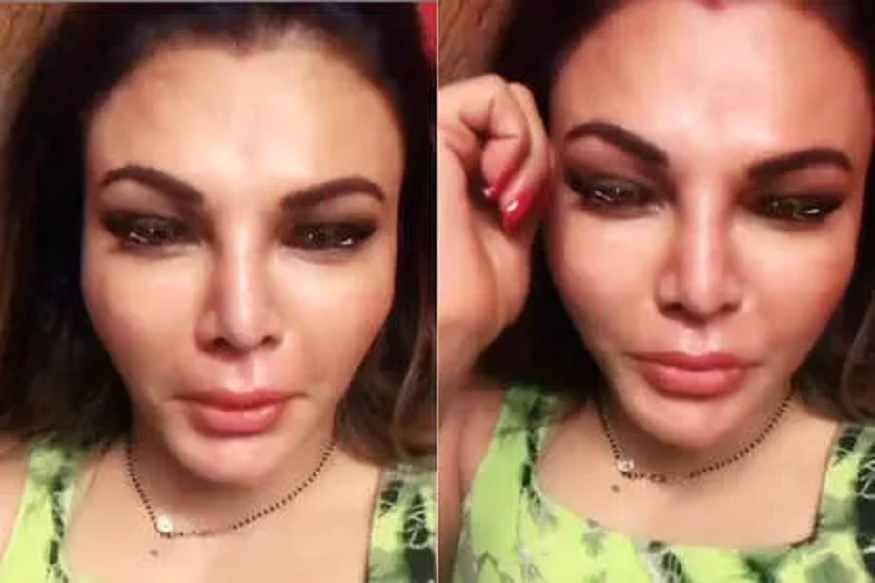 पतीसाठी ओक्साबोक्शी रडली राखी सावंत; म्हणाली तुम्हाला माझी जराशीही दया येत नाही का?