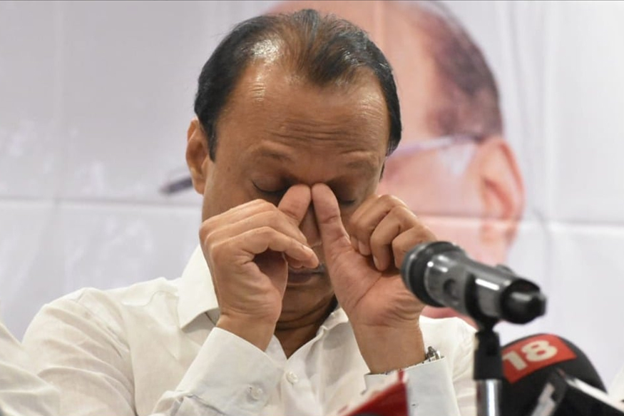 अश्रू अनावर आणि राजीनाम्याचं कारण, अजित पवारांची UNCUT पत्रकार परिषद