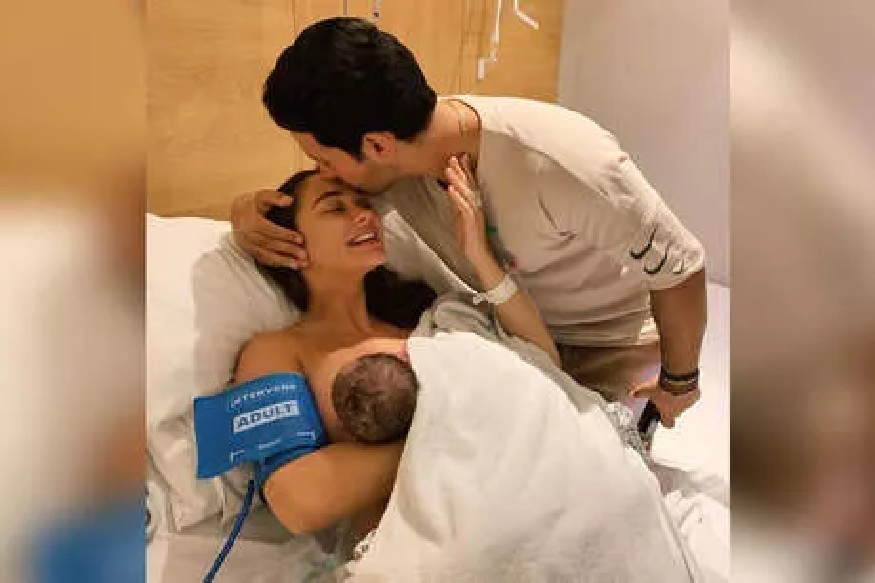 अभिनेत्री अॅमी जॅक्सन झाली आई, शेअर केला बाळाचा पहिला फोटो