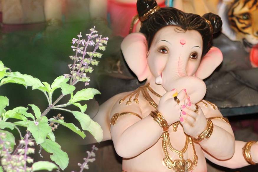 Ganesh Chaturthi 2019 : तुळस फक्त गणेश चतुर्थीच्या दिवशीच का वाहतात? वाचा काय आहे यामागची कथा