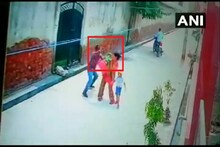 VIDEO: दुचाकीस्वारानं हिसकावली महिलेच्या गळ्यातील सोनसाखळी