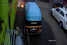 नवी मुंबईत ट्रान्सफॉर्मरमध्ये आग; स्फोटाची भीषणता दाखवणारा CCTV VIDEO