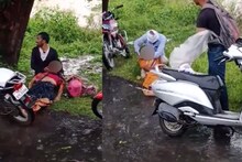 गारपीटसह मुसळधार पाऊस, वीज कोसळून सात जणांचा जागेवरच मृत्यू