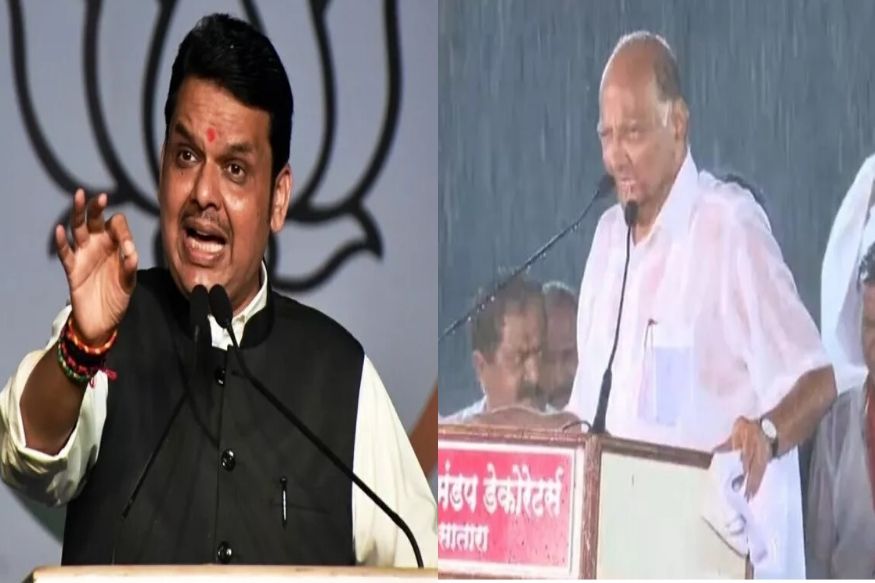 शरद पवारांच्या 'त्या' पाऊस भाषणावर मुख्यमंत्र्यांनी केली खोचक टीका!