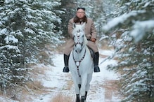 पाहा PHOTO : किम जोंग उन यांची बर्फाळ प्रदेशातली घोडेस्वारी झाली व्हायरल