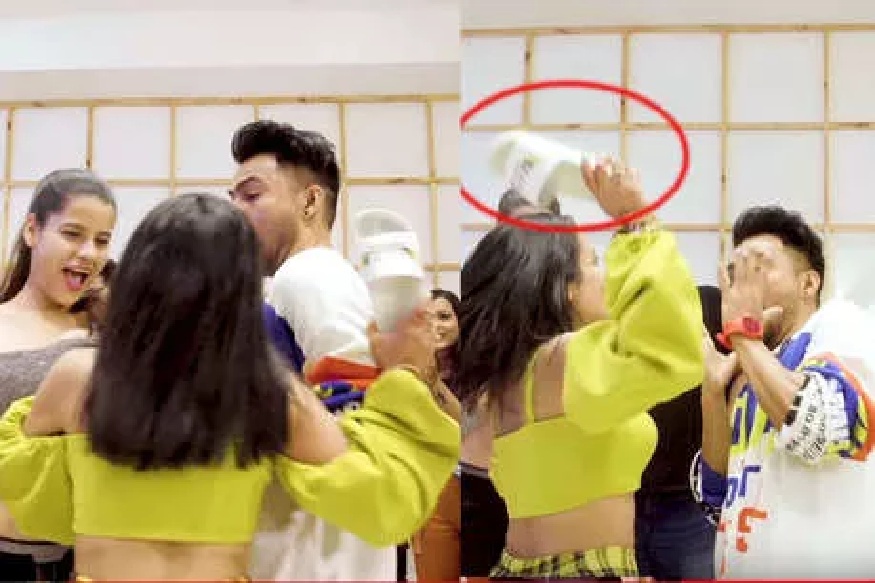 OMG! भावाला मुलींसोबत डान्स करताना पाहून नेहा कक्करनं काढली चप्पल