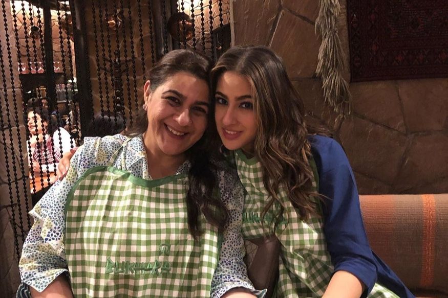 'माझ्या लेकीला कोणाची नजर न लागो', अमृता सिंहचे साराला काजळ लावतानाचे Photo Viral