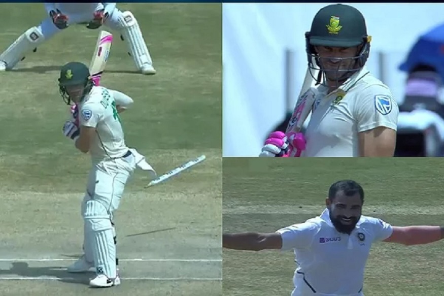 India vs South Africa : फलंदाजाला बोल्ड झाल्याचं कळालच नाही, पाहा शमीचा तुफानी इनस्विंग