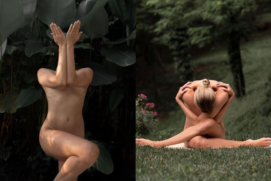 कोण आहे ही Nude Yoga Girl? मलायका अरोरासुद्धा तिच्या फिटनेसची दिवानी