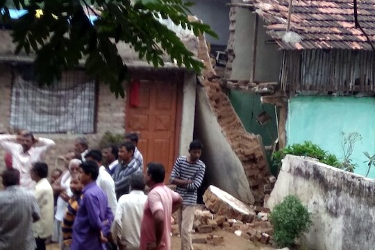 नागपुरात घराची भिंत कोसळून दोन ठार तर महिला गंभीर जखमी