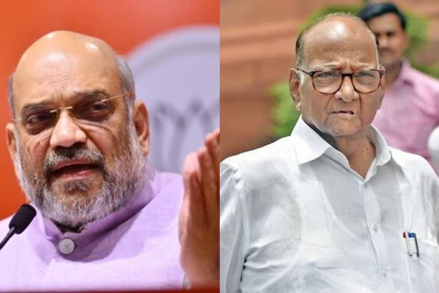 VIDEO : शरद पवारांचा अमित शाहांना मिश्कील टोला, उपस्थितांमध्ये पिकला हशा