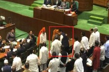 विधानसभेत मुख्यमंत्री उद्धव ठाकरेंनी दाखवली राहुल गांधी स्टाईल...
