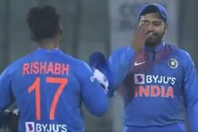 पंतचा DRS हट्ट, रोहितनं कपाळावर मारला हात; पाहा VIDEO पंतचा DRS हट्ट, रोहितनं कपाळावर मारला हात; पाहा VIDEO