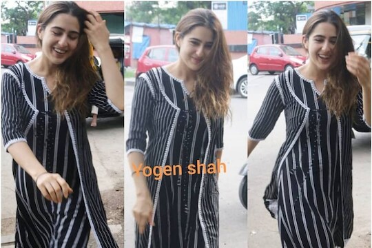 Video: म्हणून फोटोग्राफर्स दिसताच सारा अली खान पळाली आणि...