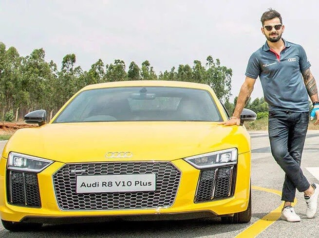 ऑडीची R8 V10 ही कारसुद्धा विराटकडे आहे. या गाडीत 5.2-litre V10 इंजिन असून 530 Nm आणि 517 hp इतकी पॉवर निर्माण करते. या कारची किंमत 2 कोटी रुपये आहे. ऑडीची R8 V10 ही कारसुद्धा विराटकडे आहे. या गाडीत 5.2-litre V10 इंजिन असून 530 Nm आणि 517 hp इतकी पॉवर निर्माण करते. या कारची किंमत 2 कोटी रुपये आहे.