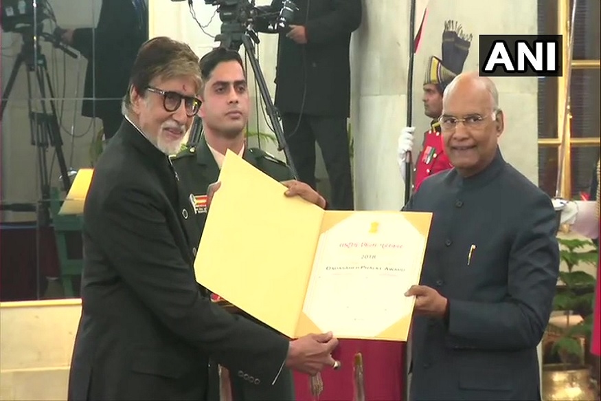 बिग बी अमिताभ बच्चन यांचा दादासाहेब फाळके पुरस्काराने सन्मान, पाहा VIDEO