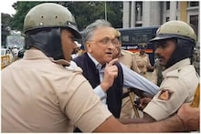पाहा VIDEO: CAA विरोधात आंदोलन करणाऱ्या रामचंद्र गुहांना मुलाखत देताना नेलं ओढून