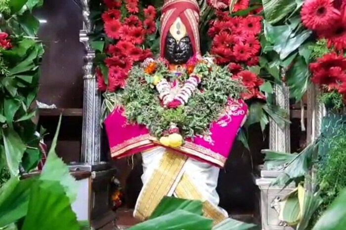 एकादशीनिमित्त भाविकांनी दर्शनासाठी गर्दी केली आहे.