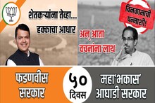 'बिनकामाची पन्नाशी', उद्धव ठाकरे यांच्या कारभारावर भाजपची घणाघाती टीका
