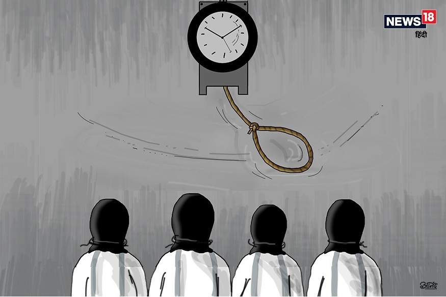 निर्भयाच्या गुन्हेगारांना 20 मार्चला 5.30 वाजता फाशी; अखेरच्या क्षणी 6 ऐवजी का बदलली वेळ?