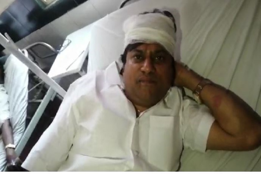 शिवसेनेतील दोन गटांत तुफान राडा, पदाधिकाऱ्याचे डोके फुटले