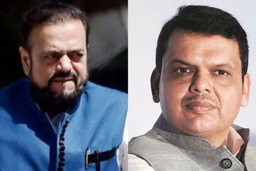 भाजप-शिवसेनेच्या वादाबद्दल बोलताना अबू आझमींची जीभ घसरली, फडणवीसांना म्हणाले...