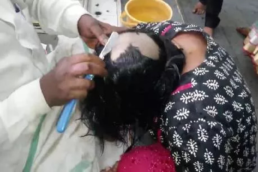 उपाशी लेकरांचं पोट भरण्यासाठी मातेनं केलं मुंडन, पहिले विकत घेतलं जेवण नंतर विष...!