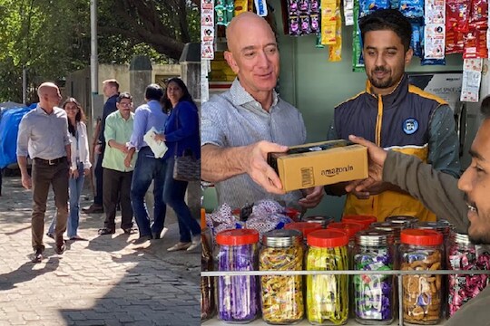 जगातला सर्वात श्रीमंत माणूस भारतात किराणा मालाच्या दुकानात जाऊन विकतोय सामान