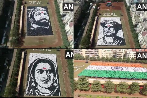 या कार्यक्रमाअंतर्गत पुण्यातील तब्बल 4 हजार विद्यार्थ्यांनी राष्ट्रीय ध्वज, छत्रपती शिवाजी महाराज, राजमाता जिजाऊ आणि तानाजी मालुसरे यांच्या पेंटिग्स तयार केल्या आहेत