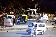 रोहित शेट्टीच्या सिनेमातील स्टंट प्रत्यक्षात घडला, भीषण अपघाताचा CCTV VIDEO