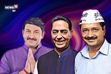 दिल्लीत मोदी-शहा मॅजिकचा धुव्वा उडवत पुन्हा केजरीवाल!