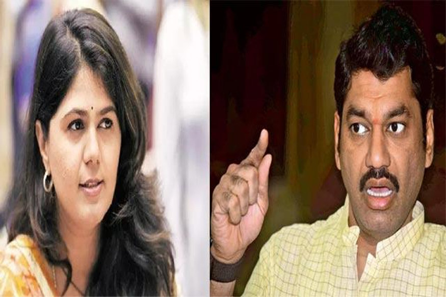 छत्रपतींच्या संस्कारांची परळीत पायमल्ली, पंकजा मुंडेंचा धनंजय मुंडेंवर निशाणा