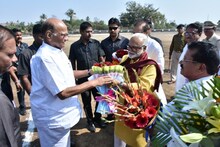 नाशिक दौरा रद्द करून शरद पवार मुंबईत , उद्या राष्ट्रवादीच्या मंत्र्यांची बैठक