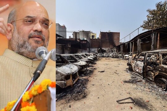 दिल्ली जळत असताना अमित शहा कुठे आहेत? शिवसेनेची गृहमंत्र्यांवर सडकून टीका