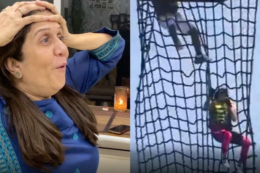 Khatron Ke Khiladi 10 : अमृता खानविलकरचा स्टंट पाहून आईनं लावला डोक्याला हात, हा VIDEO एकदा पाहाच