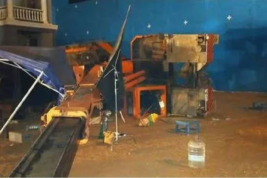 कमल हसन यांच्या सिनेमाच्या शूटिंगवेळी क्रेन कोसळली, असिस्टंट डायरेक्टसह 3 जणांचा मृत्यू