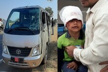 स्कुल व्हॅन पलटी होऊन 10 विद्यार्थी जखमी, पोलीस येण्याआधी शाळेनं गाडीच लपवली!