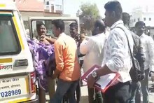 हातोडा आणि लोखंडी हुकाने पत्नीवर केले 100 वार, मृतदेहावर बाळाला ठेऊन पती फरार