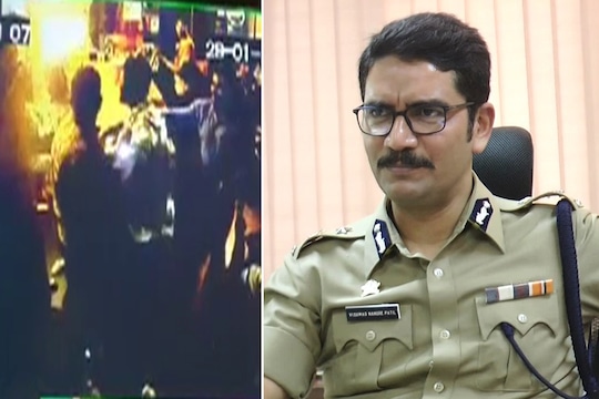 बिअरचे पैसे नव्हते द्यायला, नागरे पाटलांच्या नाशकात पोलिसाने गुंडासोबत घातला बारमध्ये धिंगाणा LIVE VIDEO