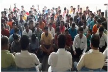 संगमनेरमध्ये 250 विद्यार्थ्यांचं अन्नत्याग आंदोलन, वसतीगृहाला ठोकले टाळे