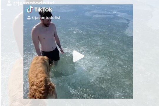Tiktok वर प्रसिद्ध व्हायला गेला आणि मरता मरता वाचला, 2 कोटी लोकांनी पाहिला VIDEO