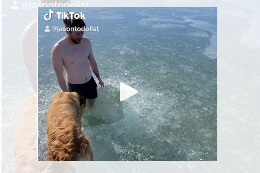 Tiktok वर प्रसिद्ध व्हायला गेला आणि मरता मरता वाचला, 2 कोटी लोकांनी पाहिला VIDEO