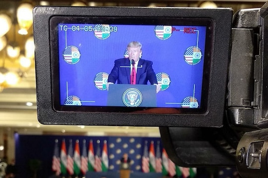 Trump India Visit LIVE Updates: काश्मीरबाबत ट्रम्प यांनी पुन्हा दाखवली मध्यस्थीची तयारी