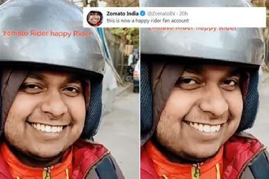 एवढं गोड कोण हसतं! Zomato च्या डिलिव्हरी बॉयने जिंकलं सगळ्यांचं मन, VIDEO तुफान व्हायरल