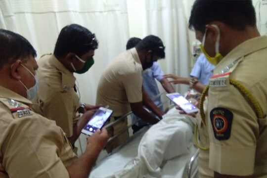 काय म्हणावं याला? जीव घालून ड्युटी करणाऱ्या पोलिसावर घातली गाडी!